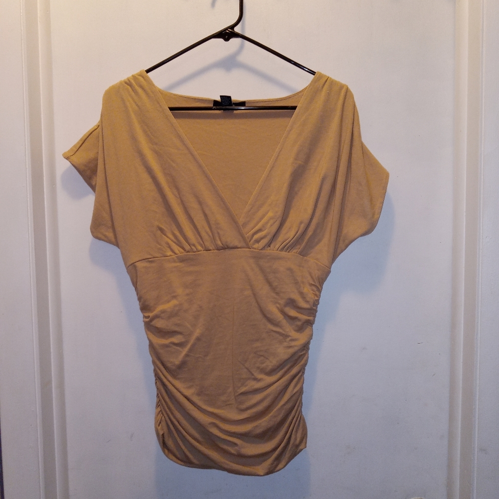 FOREVER 21 LARGE TAN TOP